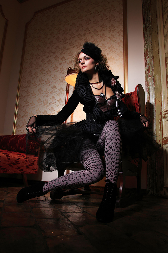 Beautiful fashion model